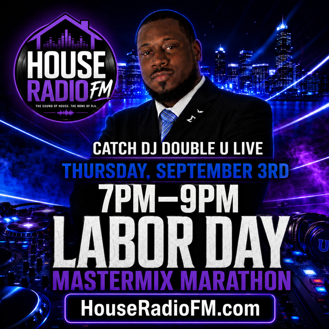 DJ Double U — Labor Day Weekend MasterMix Marathon