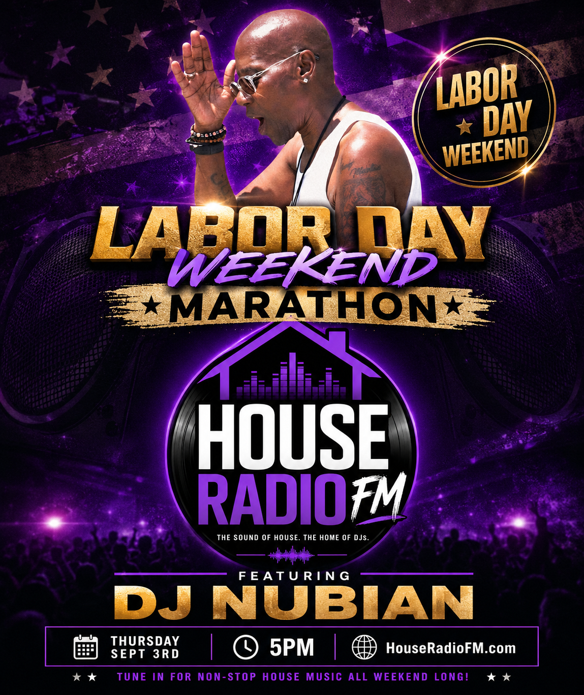 DJ Nubian — Labor Day Weekend MasterMix Marathon