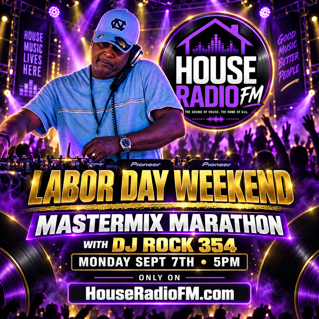 DJ Rock 354 — Take Over the Airwaves