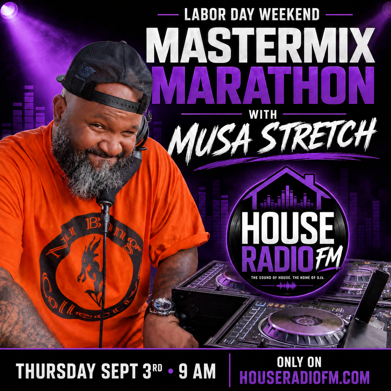 Musa Stretch — Labor Day Weekend MasterMix Marathon